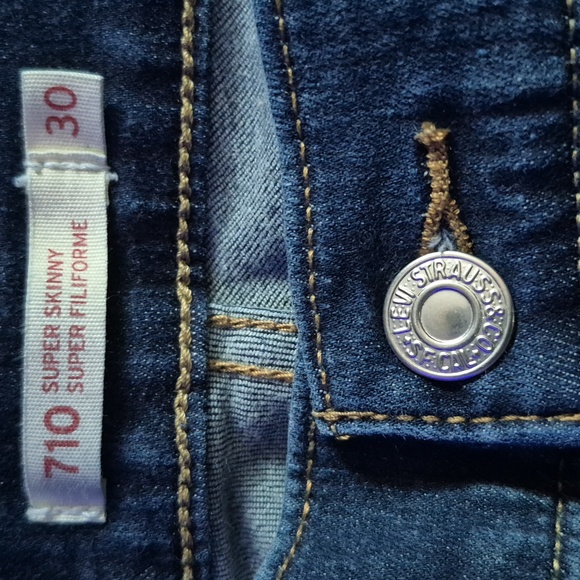 LEVIS- 710 DENIM - Picture 3 of 4